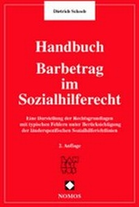 Abbildung von: Handbuch Barbetrag im Sozialhilferecht - Nomos
