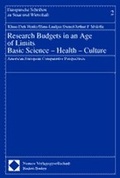 Cover: Research Budgets in an Age of Limits. Basic Science - Health - Culture - Nomos