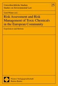 Bild: Risk Assessment and Risk Management of Toxic Chemicals in the European Community - Nomos