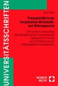 Cover: Preisstabilit&auml;t in der Europ&auml;ischen Wirtschafts- und W&auml;hrungsunion - Nomos