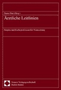 Abbildung von: Ärztliche Leitlinien - Nomos