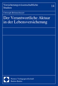 Abbildung von: Der Verantwortliche Aktuar in der Lebensversicherung - Nomos