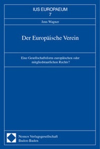 Abbildung von: Der Europäische Verein - Nomos