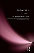 Cover: HEALTH POLICY - Routledge