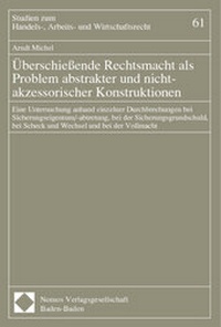 Abbildung von: Überschießende Rechtsmacht als Problem abstrakter und nicht-akzessorischer Konstruktionen - Nomos