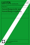 Cover: Ausstellungsrecht und Ausstellungsverg&uuml;tung - Nomos