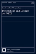 Cover: Perspektiven und Defizite der OSZE - Nomos