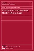 Cover: Unternehmerverb&auml;nde und Staat in Deutschland - Nomos