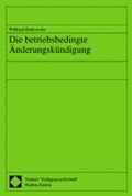 Cover: Die betriebsbedingte &Auml;nderungsk&uuml;ndigung - Nomos