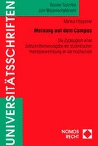 Abbildung von: Meinung auf dem Campus - Nomos
