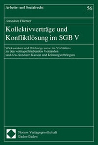Abbildung von: Kollektivverträge und Konfliktlösung im SGB V - Nomos