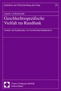 Abbildung von: Geschlechtsspezifische Vielfalt im Rundfunk - Nomos