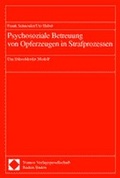 Cover: Psychosoziale Betreuung von Opferzeugen in Strafprozessen - Nomos