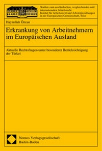 Abbildung von: Erkrankung von Arbeitnehmern im Europäischen Ausland - Nomos