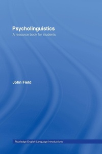 Abbildung von: Psycholinguistics - Routledge