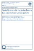 Cover: Starke Regionen f&uuml;r ein starkes Europa - Enti locali forti per un'Europa forte - Nomos