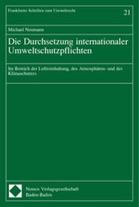 Bild: Die Durchsetzung internationaler Umweltschutzpflichten - Nomos