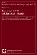 Abbildung von: Der Buyout von Aktiengesellschaften - Nomos