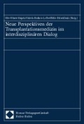 Cover: Neue Perspektiven der Transplantationsmedizin im interdisziplin&auml;ren Dialog - Nomos