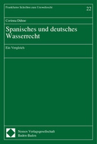 Abbildung von: Spanisches und deutsches Wasserrecht - Nomos