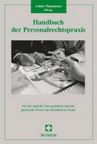 Abbildung von: Handbuch der Personalrechtspraxis - Nomos