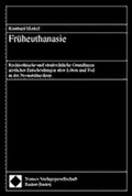Cover: Fr&uuml;heuthanasie - Nomos