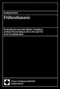 Enlarge image Cover: Früheuthanasie - Nomos