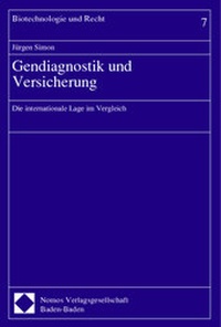 Bild: Gendiagnostik und Versicherung - Nomos