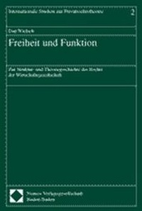 Enlarge image Cover: Freiheit und Funktion - Nomos