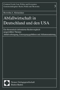 Abbildung von: Abfallwirtschaft in Deutschland und den USA - Nomos