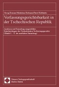 Cover: Verfassungsgerichtsbarkeit in der Tschechischen Republik - Nomos