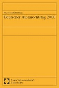 Abbildung von: Deutscher Atomrechtstag 2000 - Nomos