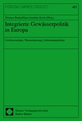Bild: Integrierte Gewässerpolitik in Europa - Nomos