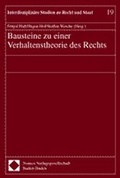 Cover: Bausteine zu einer Verhaltenstheorie des Rechts - Nomos