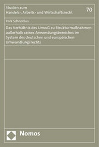 Abbildung von: Gestaltungsfreiheit im Umwandlungsrecht - Nomos