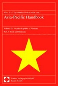 Enlarge image Cover: Asia-Pacific Handbook - Nomos