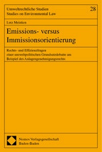Abbildung von: Emissions- versus Immissionsorientierung - Nomos