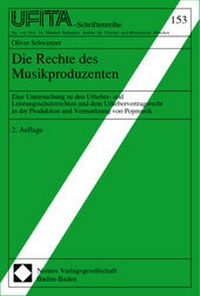 Abbildung von: Die Rechte des Musikproduzenten - Nomos