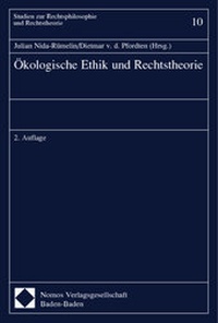 Bild: Ökologische Ethik und Rechtstheorie - Nomos