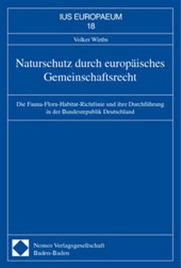 Abbildung von: Naturschutz durch europäisches Gemeinschaftsrecht - Nomos