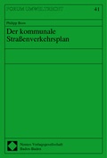 Bild: Der kommunale Straßenverkehrsplan - Nomos
