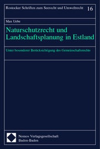 Abbildung von: Naturschutzrecht und Landschaftsplanung in Estland - Nomos