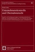 Abbildung von: Unternehmenskontrolle und Übernahmerecht - Nomos