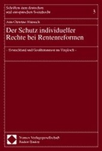 Abbildung von: Der Schutz individueller Rechte bei Rentenreformen - Nomos