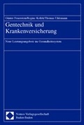 Cover: Gentechnik und Krankenversicherung - Nomos