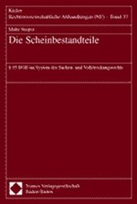 Abbildung von: Die Scheinbestandteile - Nomos