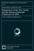 Cover: Perspectives of the Nice Treaty and the Intergovernmental Conference in 2004 - Nomos
