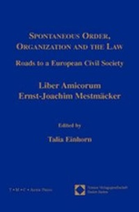 Abbildung von: Spontaneous Order, Organization and the Law - Nomos