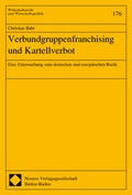 Cover: Verbundgruppenfranchising und Kartellverbot - Nomos