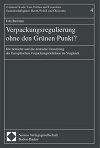 Abbildung von: Verpackungsregulierung ohne den Grünen Punkt? - Nomos